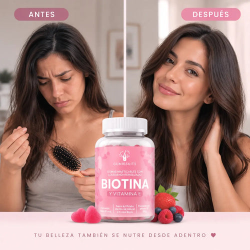 Gomitas Biotina + Vitamina E